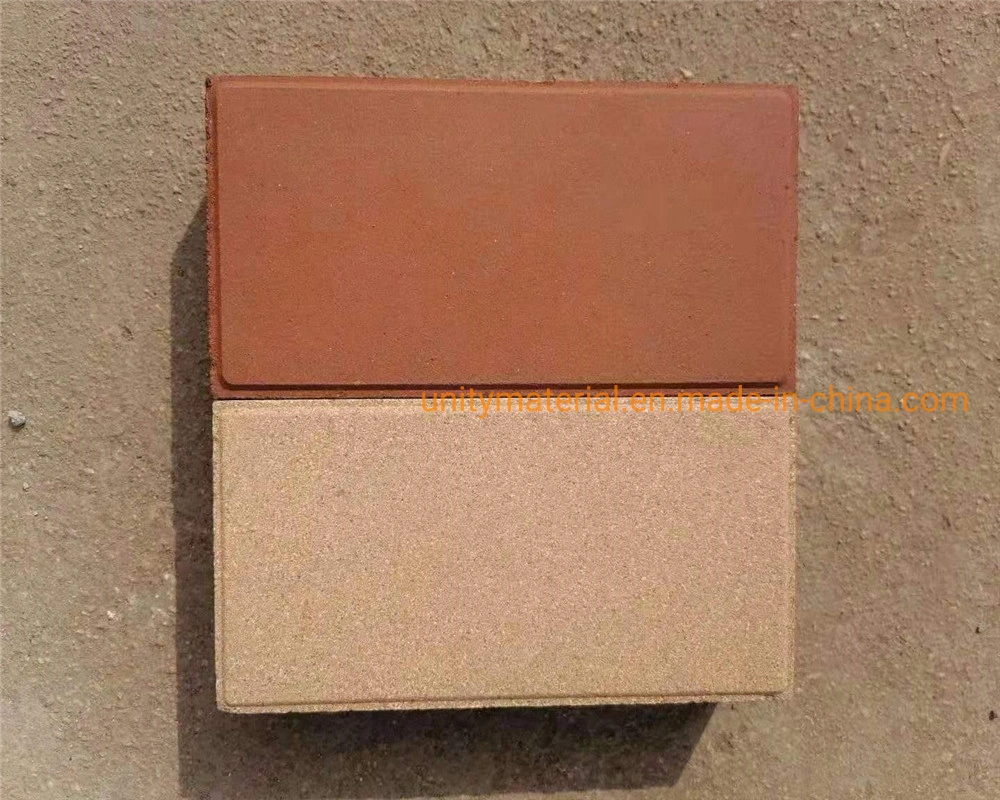 Colorful Ceramic Water Permeable Brick for Outdoor Project Square Sidewalk Street Guiding Blind Road Sintered Paver Garden Floor Wall Building Cladding